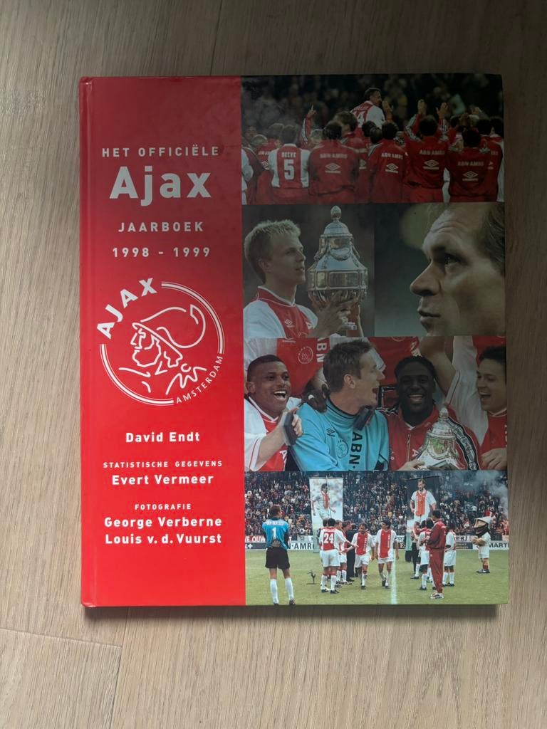 Ajax jaarboek 1998/1999, Ophalen of Verzenden, Ajax
