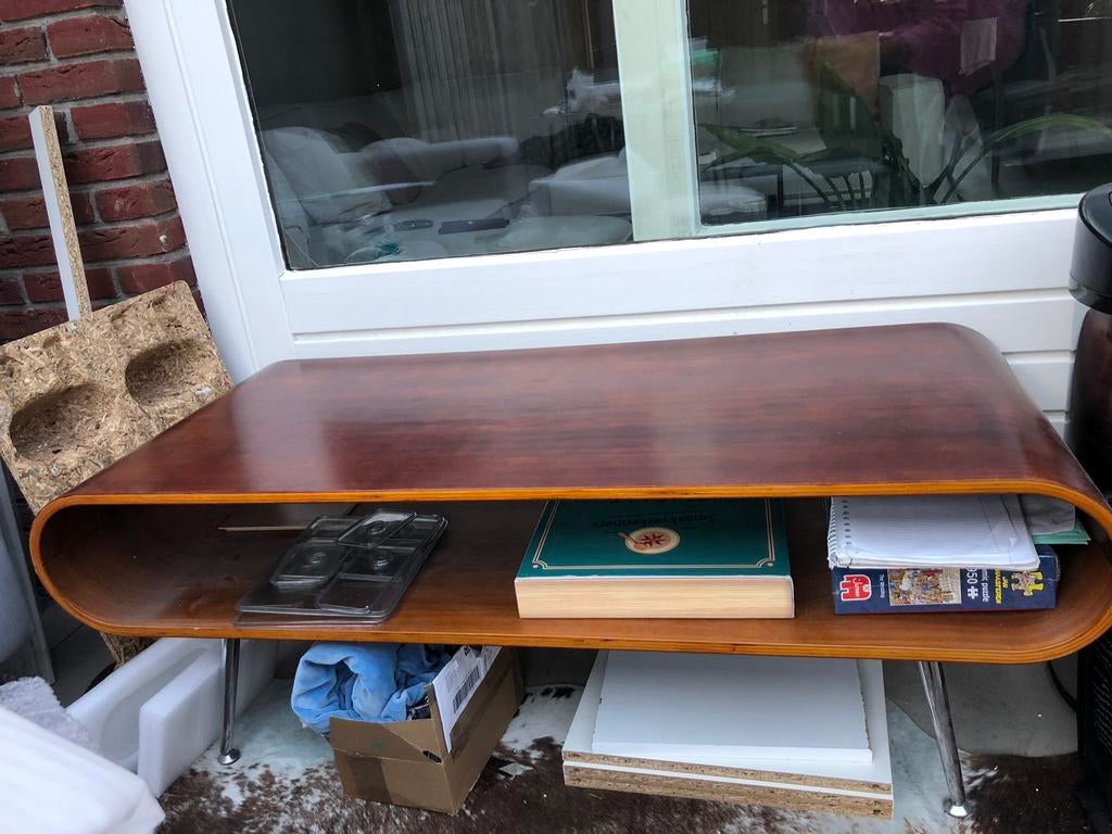 Salontafel / TV-meubel van MADE, Huis en Inrichting, Tafels | Salontafels, Ophalen, Gebruikt, 100 tot 150 cm, Overige vormen