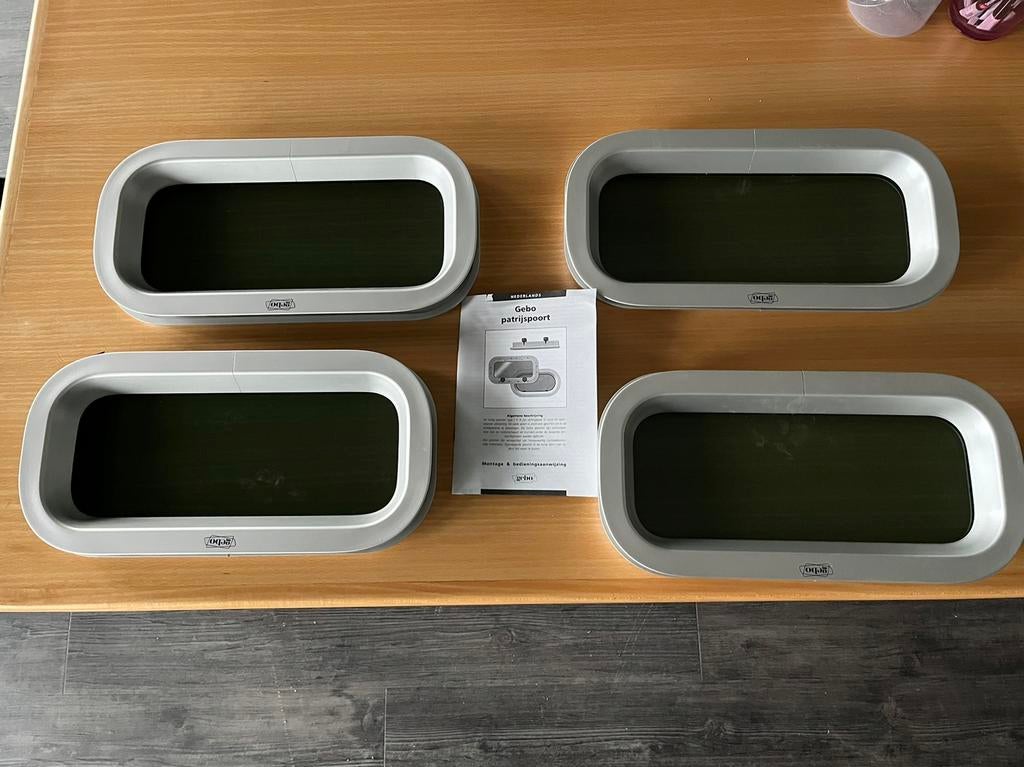 4 x nieuwe Gebo patrijspoort, Watersport en Boten, Ophalen of Verzenden, Nieuw, Interieur en Kussens