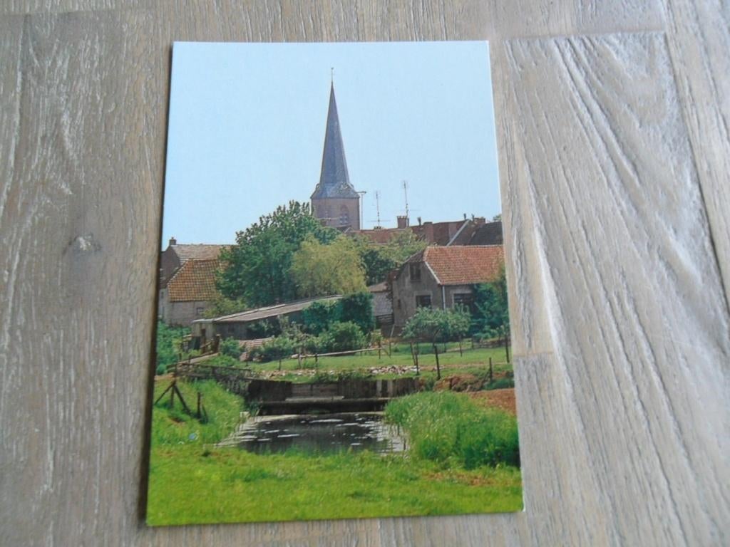 Everdingen, Dorpsgezicht/kerk, Verzenden, 1980 tot heden, Gelopen, Noord-Brabant