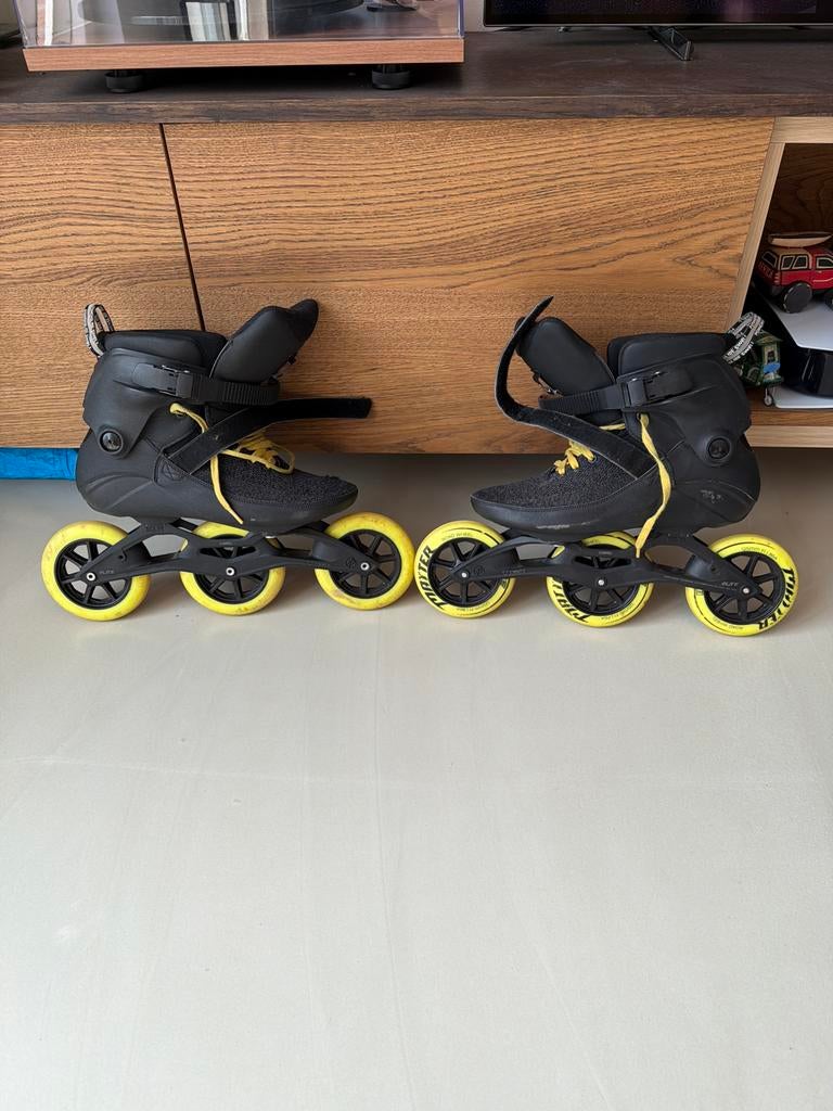 Powerslide Swell rolschaatsen maat 44, Gebruikt, Heren, Ophalen of Verzenden, Inline skates 4 wielen