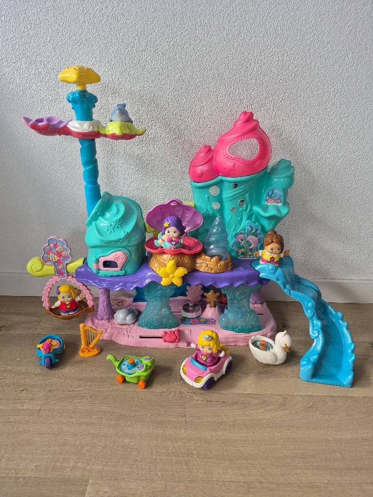 V tech vrolijke vriendjes magisch diepzee paleis, Ophalen, Gebruikt