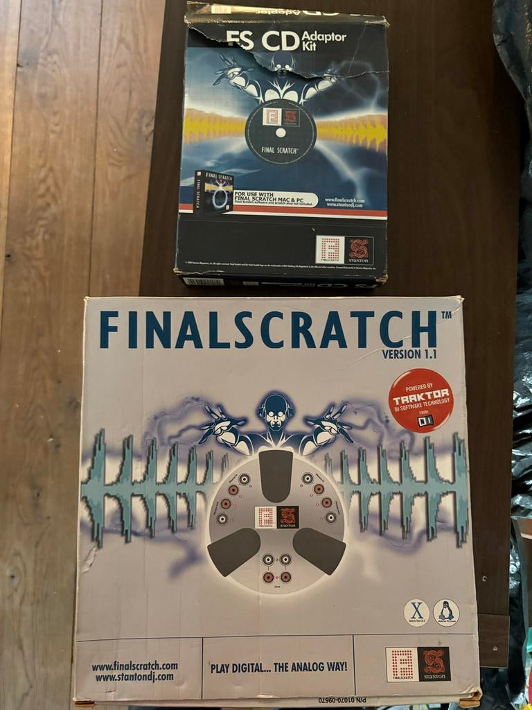 Final Scratch Version 1.1 + FS CD Adaptor Kit, Muziek en Instrumenten, Dj-sets en Draaitafels, Gebruikt, Dj-set, Overige merken