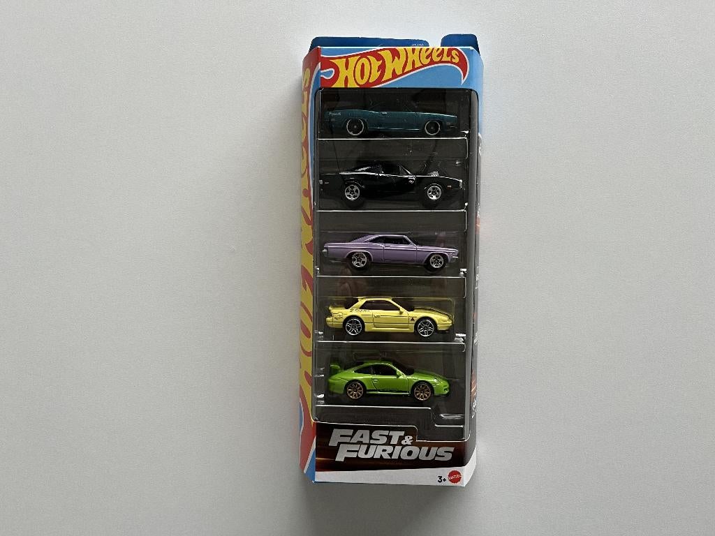 Hot Wheels Fast & Furious 5pack nieuw in doos 20260401-10, Ophalen of Verzenden, Nieuw