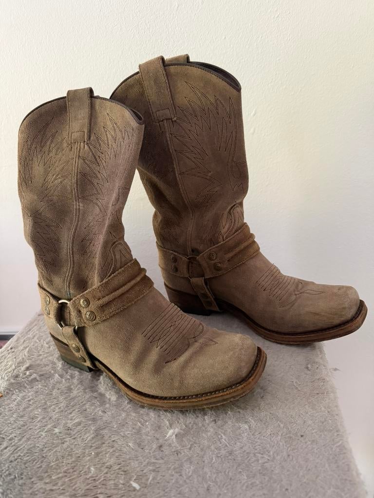 Sendra cowboylaarzen maat 38, Kleding | Dames, Schoenen, Hoge laarzen, Bruin, Ophalen of Verzenden, Gedragen