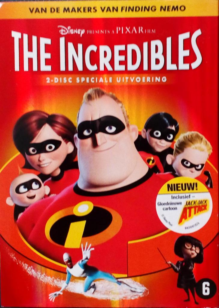 2 - Dvd's The Incredibles (Speciale uitvoering), Tekenfilm, Boxset, Overige soorten, Ophalen of Verzenden