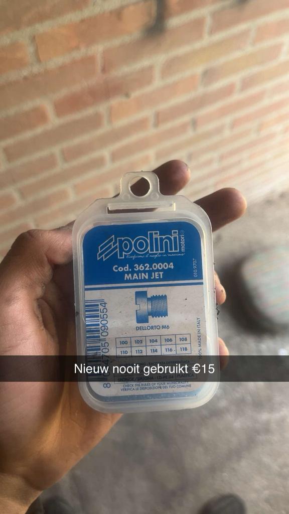 M6 polini sproeiers, Ophalen of Verzenden, Nieuw, Carburateur