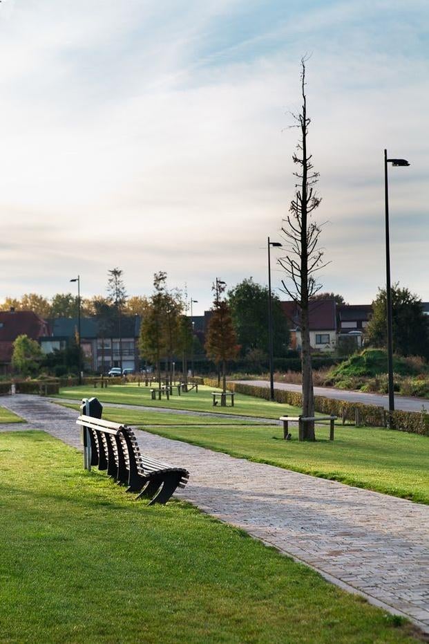 Bijzondere mooie design Tuinbank 2.70 meter lang, Tuin en Terras, Ophalen of Verzenden, Nieuw, Hout