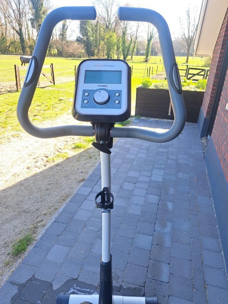 Flow Fitness Turner DHT250 Hometrainer - Zo goed als nieuw, Ophalen of Verzenden, Zo goed als nieuw, Metaal, Benen