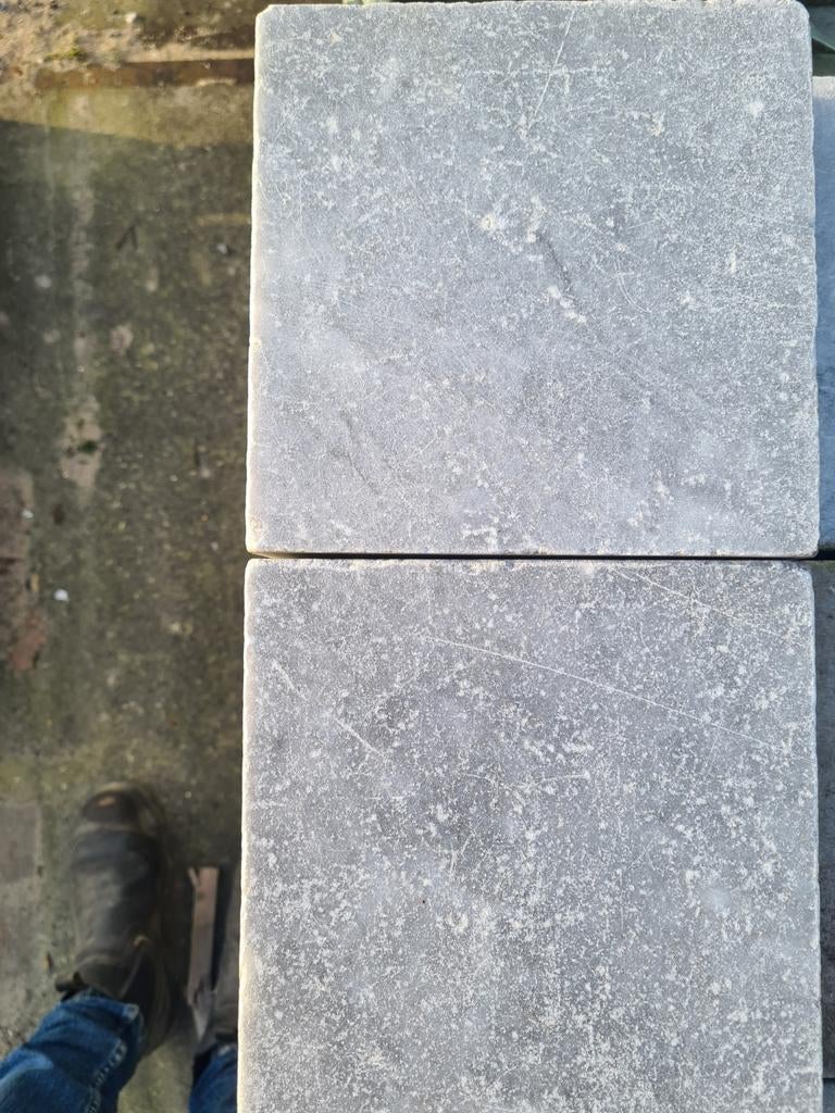 Natuursteen tegels, Ophalen, Gebruikt, Natuursteen, Terrastegels