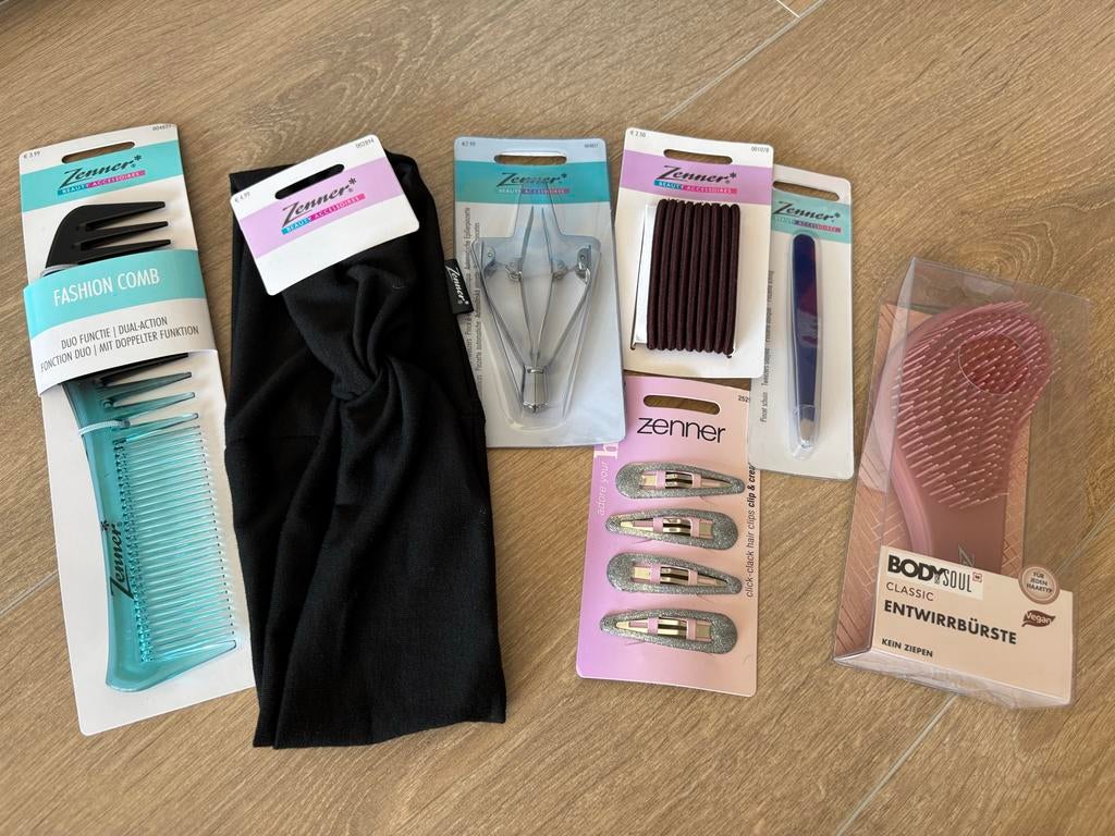 Pakket 1 zenner haar accessoires nieuw!, Ophalen, Nieuw