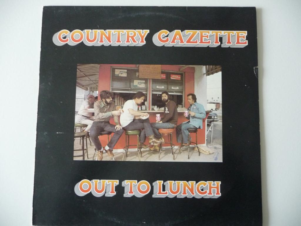 lp COUNTRY GAZETTE -OUT TO LUNCH- ARIOLA RECORDS, 1976, Cd's en Dvd's, Ophalen of Verzenden, 1960 tot 1980, Gebruikt, 12 inch