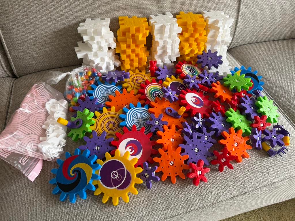 Quercetti Kaleido tandwielen, Ophalen of Verzenden, Zo goed als nieuw