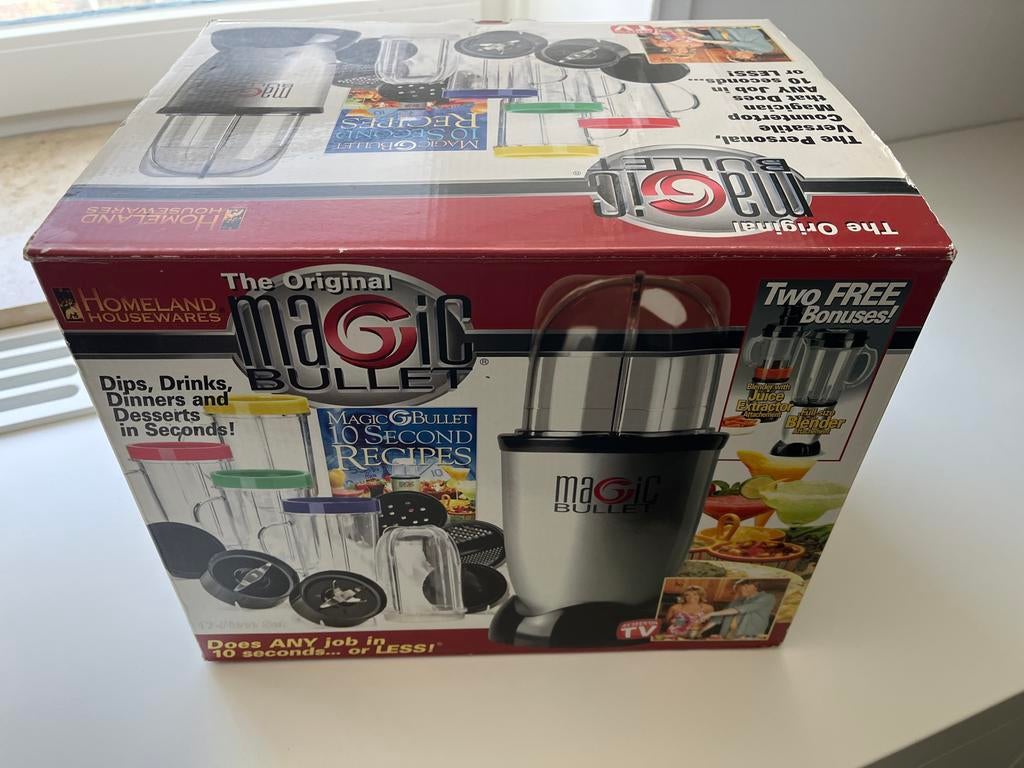 NIEUW Magic Bullet in doos, Ophalen of Verzenden, Nieuw, Blender