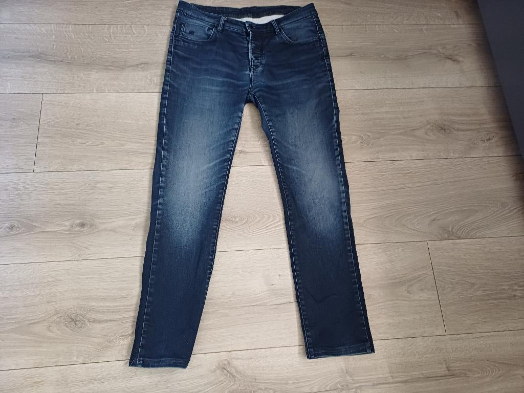 donkerblauw spijkerbroek Refill mt L/XL, Blauw, Maat 56/58 (XL), Refill, Ophalen of Verzenden