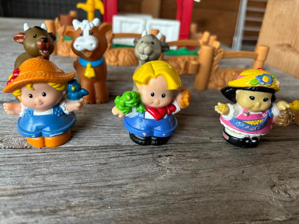Fisher-Price Little People Boerderij Speelset met Figuren, Ophalen of Verzenden, Gebruikt, Jongen of Meisje