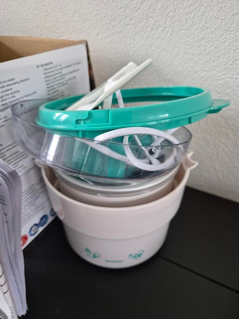 Silvercrest IJsmachine - Zelfgemaakt ijs in een handomdraai, Ophalen of Verzenden