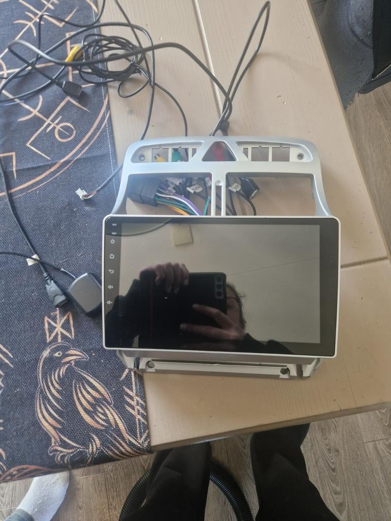 Android autoradio peugeot 307, Ophalen, Zo goed als nieuw