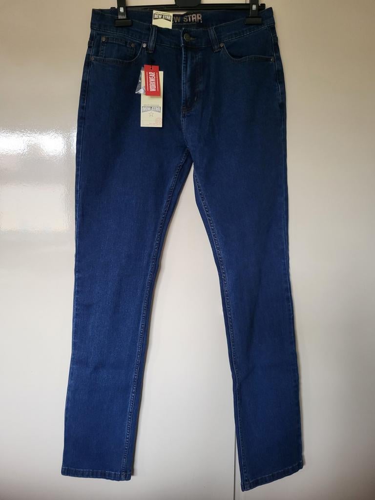 NIEUWE SPIJKERBROEK VAN NEW STAR, Kleding | Heren, Spijkerbroeken en Jeans, Nieuw, W33 - W34 (confectie 48/50), Blauw, Verzenden