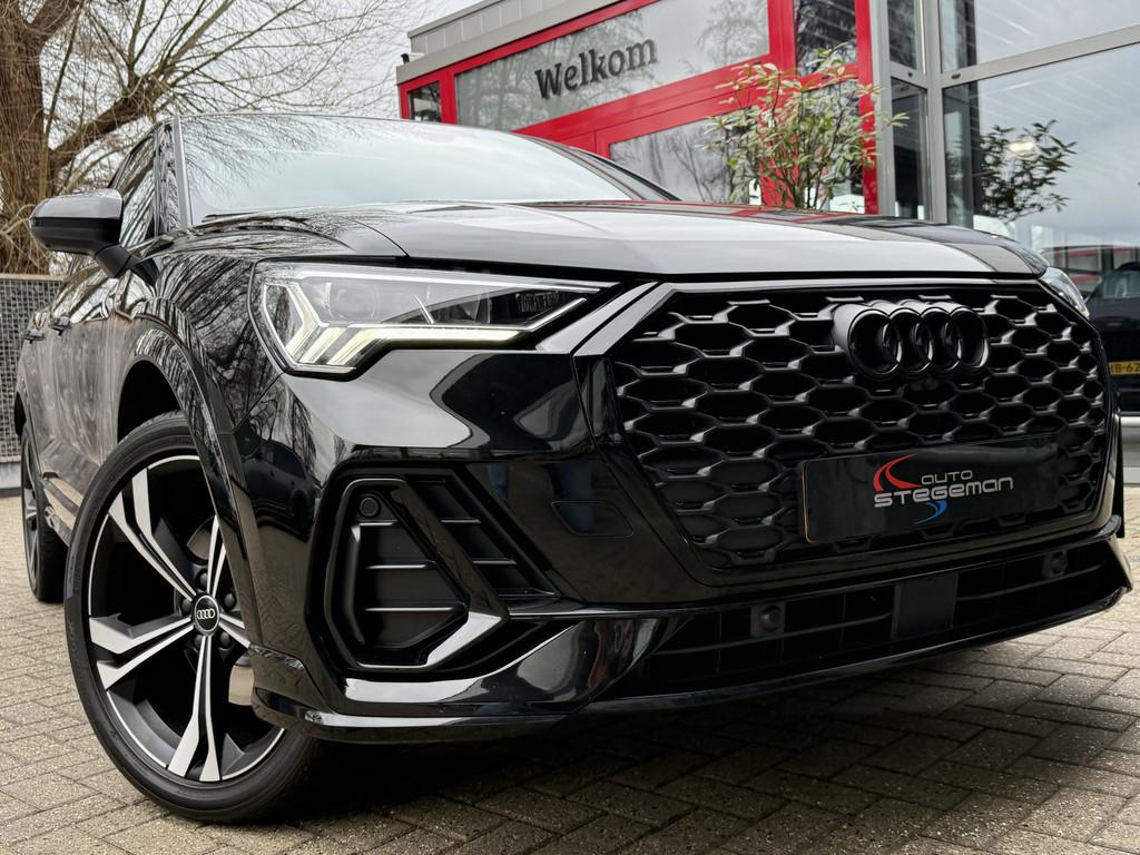 Audi Q3 Sportback 45 TFSI-e *!* 2x S-LINE *!* PANODAK/ RADAR, Gebruikt, Euro 6, Adaptive Cruise Control, Zwart