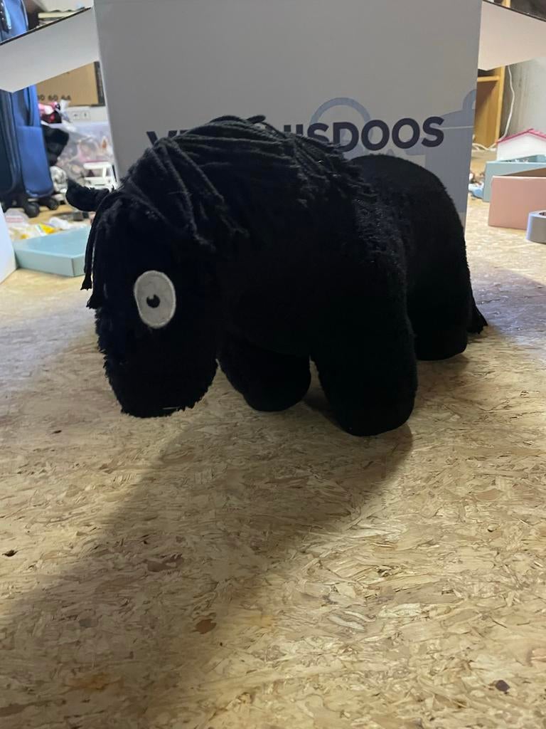 Leuke crafty pony zoekt een nieuw huis, Kinderen en Baby's, Speelgoed | Knuffels en Pluche, Ophalen of Verzenden, Gebruikt, Paard