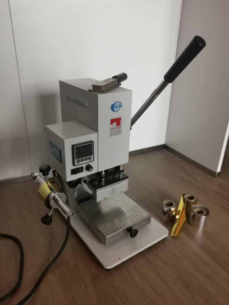 GLOBAL Stempelpers - Hete Folie Stempelmachine, Hobby en Vrije tijd, Stempelen, Ophalen