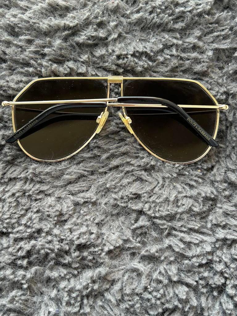 Dolce & Gabbana zonnebril goudkleurig, Sieraden, Tassen en Uiterlijk, Zonnebrillen en Brillen | Dames, Zonnebril, Overige kleuren