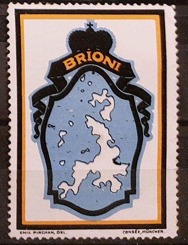 Oostenrijk (?) cinderella Brioni eilanden ca. 1910, Ophalen of Verzenden, Postfris