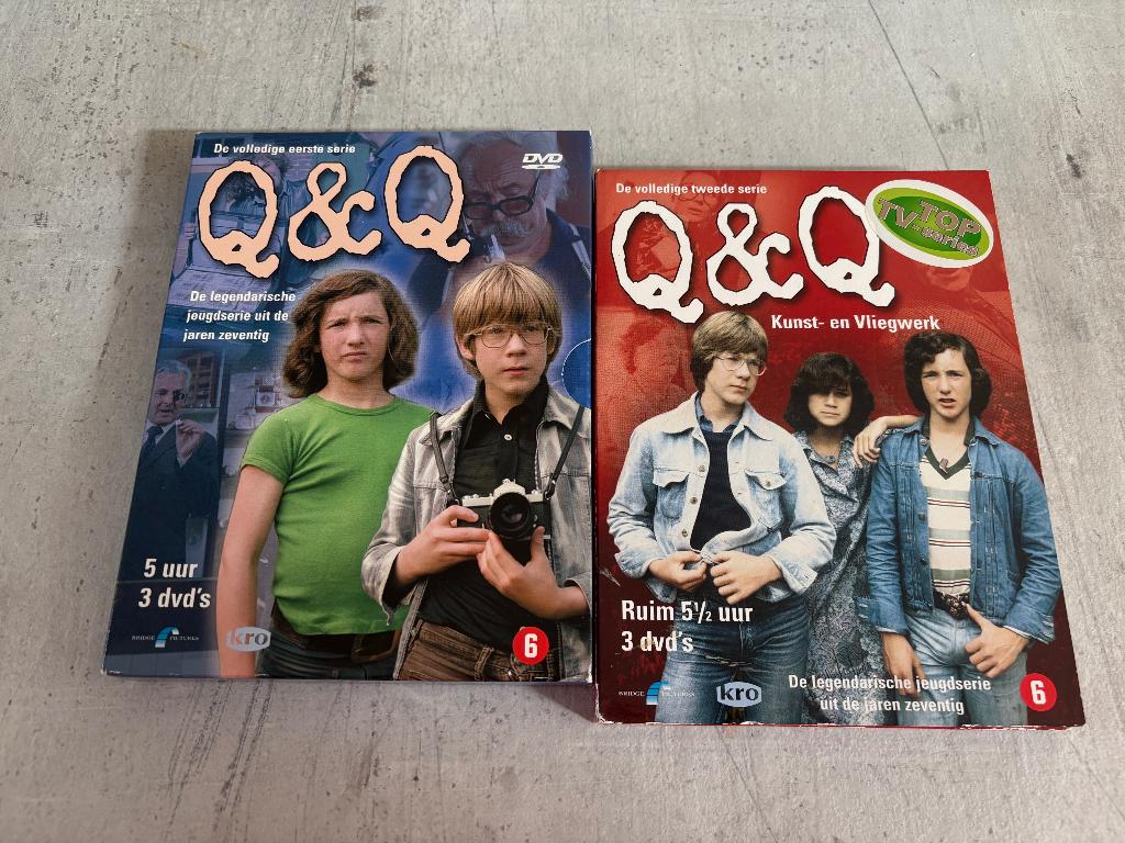 Q&Q Volledige Serie 1 + 2 DVD, Ophalen of Verzenden, Zo goed als nieuw