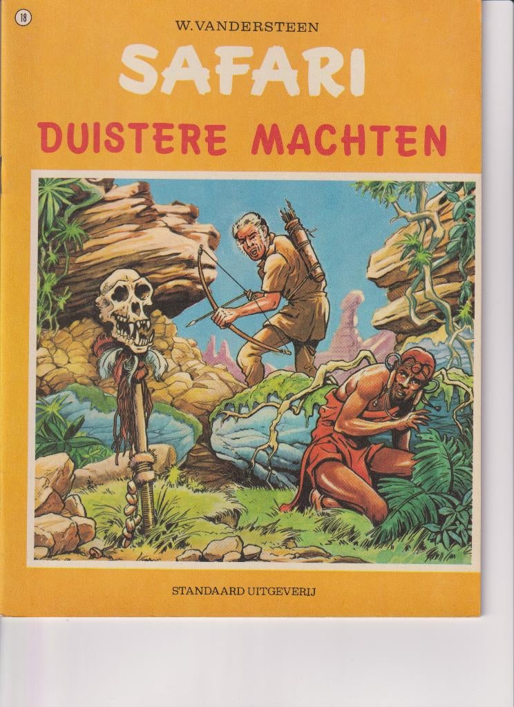 2 stripboek Safari, Eén stripboek, Ophalen of Verzenden, Gelezen, Willy Vandersteen
