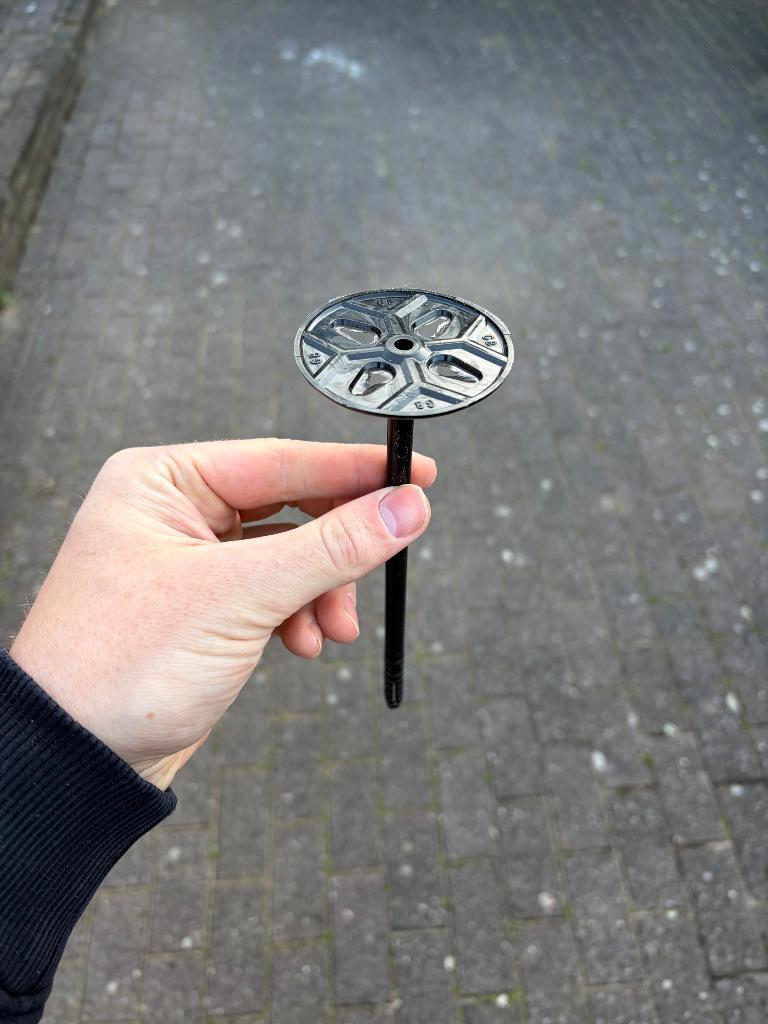 6 zakken Uni-flexplug 180 x ø8, Overige materialen, Zo goed als nieuw, Minder dan 5 m², Muurisolatie