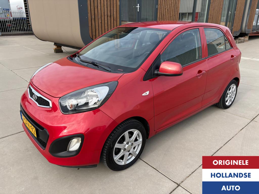 Kia Picanto 1.2 CVVT Carplay Navi Cruise Control Trekhaak BT, Voorwielaandrijving, Euro 5, 86 pk, Gebruikt