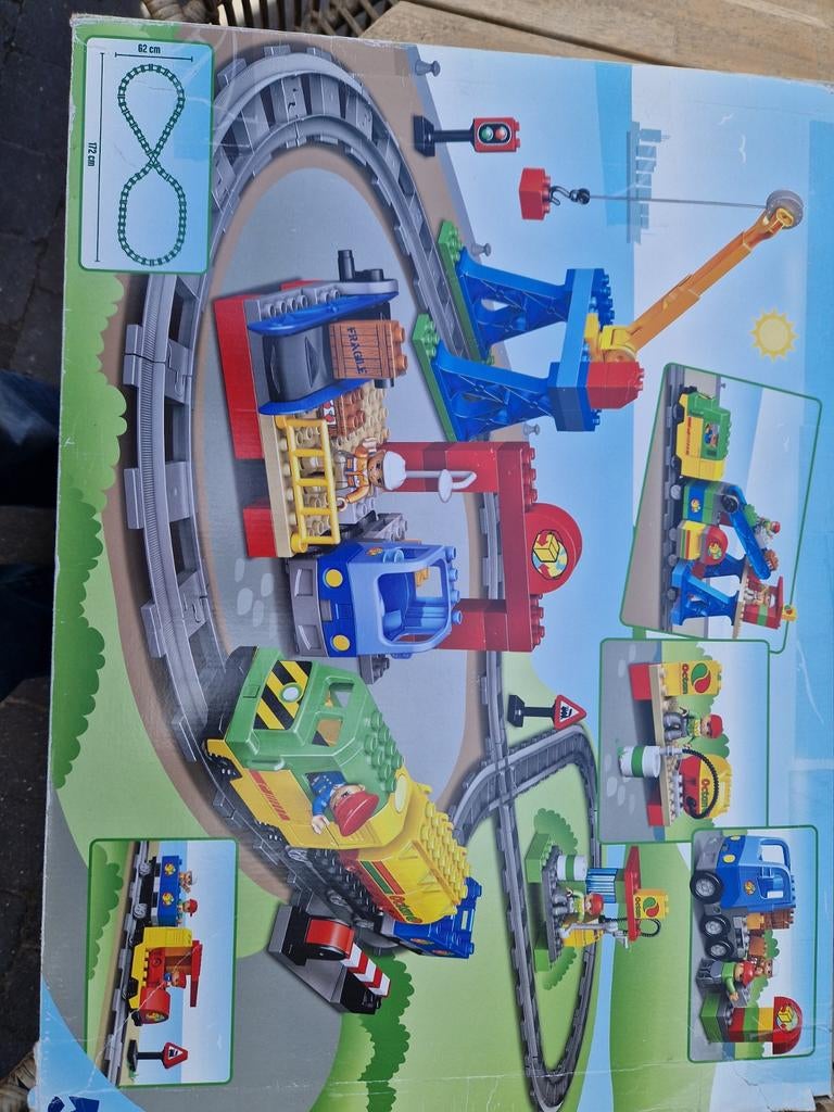 Duplo trein 5609 met elektrische locomotief in doos, Kinderen en Baby's, Speelgoed | Duplo en Lego, Ophalen of Verzenden