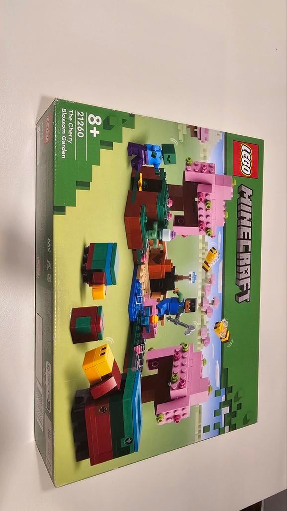LEGO Minecraft 21260 De Kersenbloesemtuin Nieuw, Kinderen en Baby's, Speelgoed | Duplo en Lego, Nieuw, Lego, Complete set, Ophalen of Verzenden