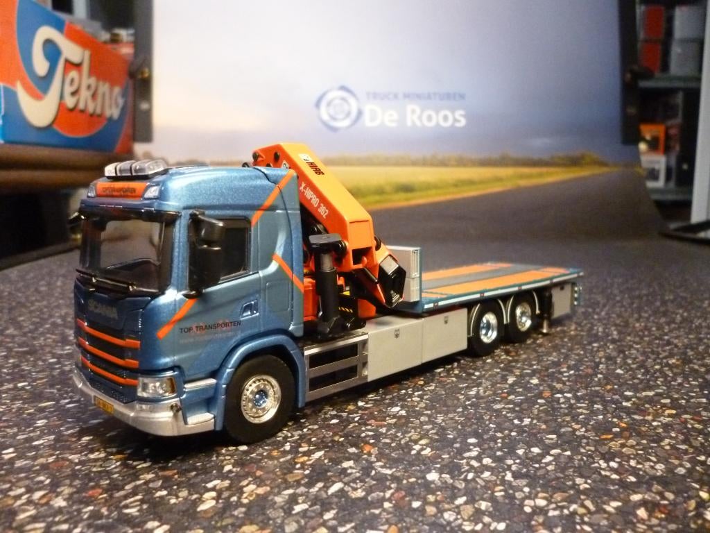 WSI Scania Top Transport, Ophalen of Verzenden, Nieuw, Bus of Vrachtwagen, Wsi