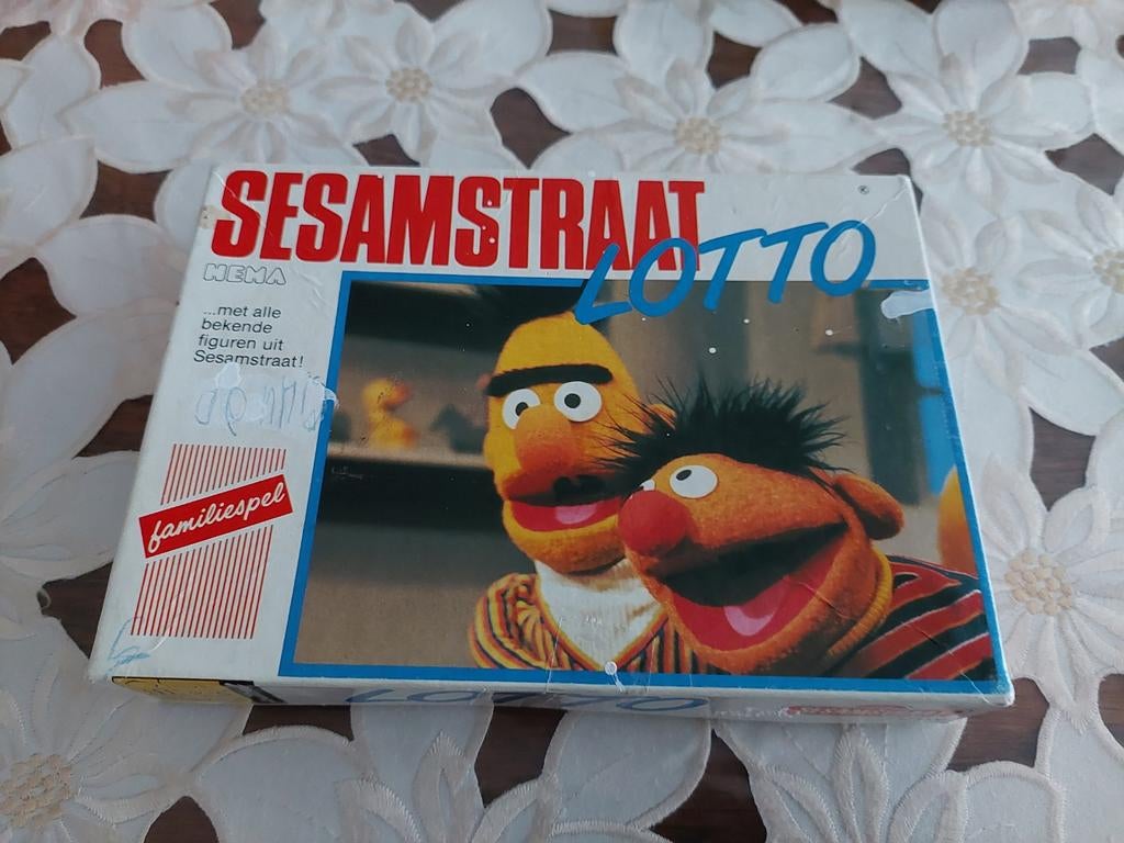 Onderdelen. Sesamstraat. Lotto. Niet Compleet. Vintage., Ophalen of Verzenden