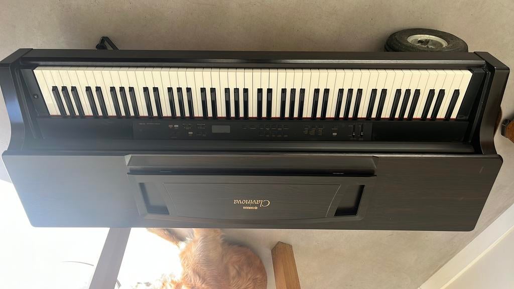 Gratis piano Yamaha Clavinova (kapot), Ophalen, Gebruikt, Zwart