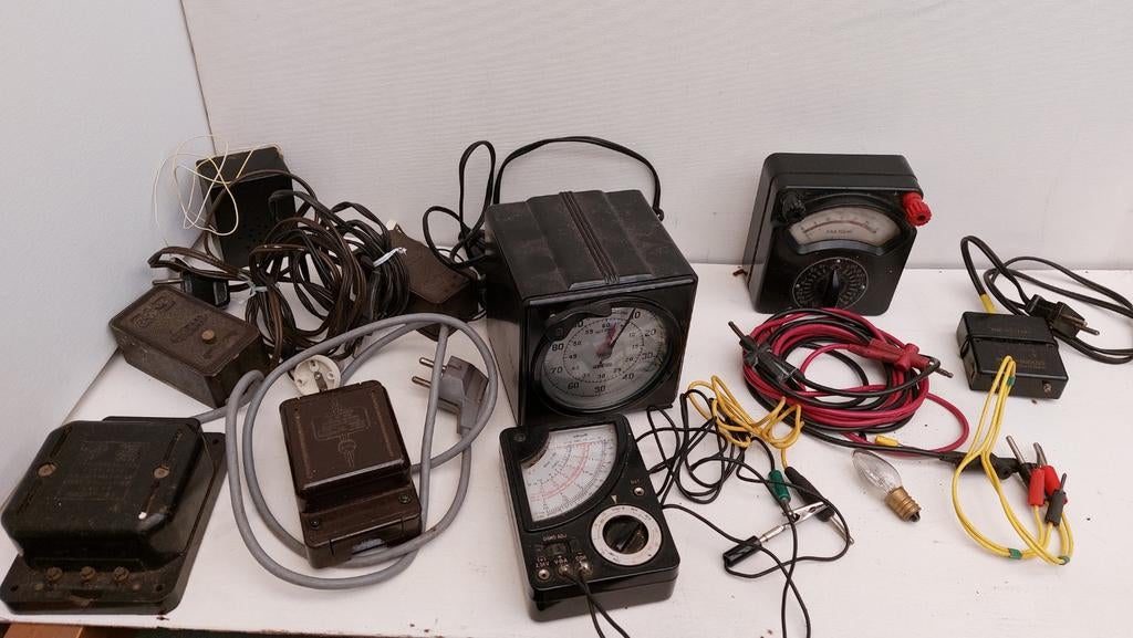 Bakelieten meters en transformatoren, Ophalen of Verzenden