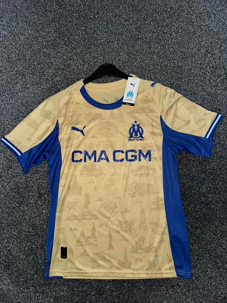 Marseille Shirt - Maat S, Ophalen of Verzenden, Zo goed als nieuw, Shirt