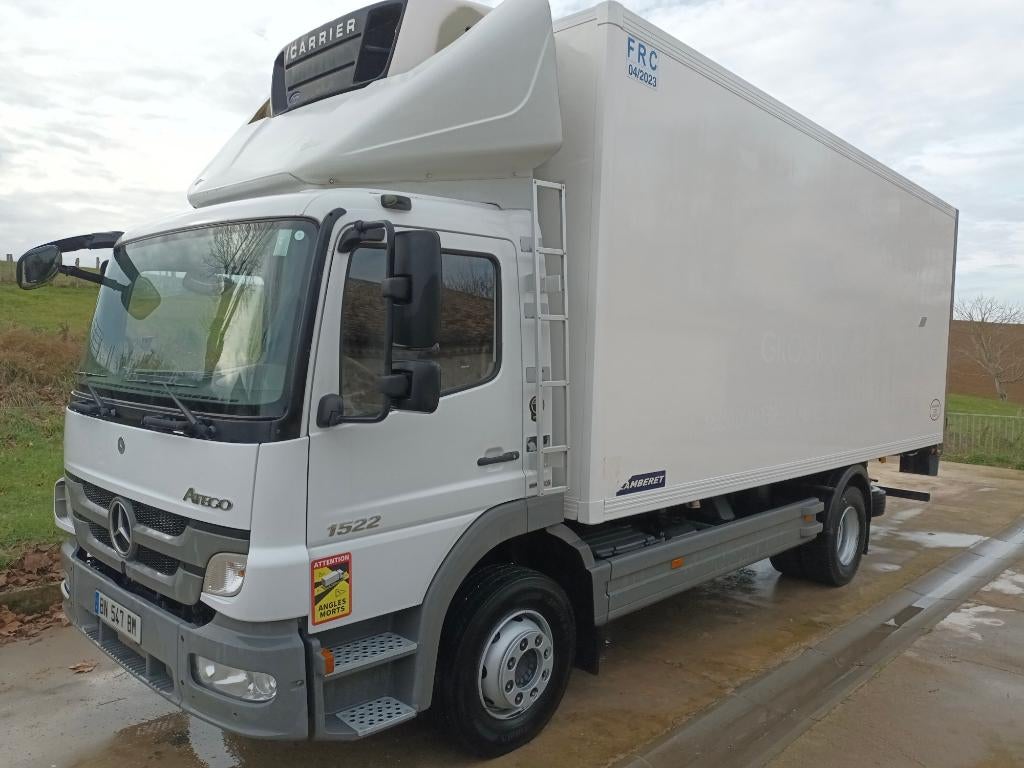 Mercedes 1522 Atego koelwagen, Auto's, Vrachtwagens, Euro 5, Achterwielaandrijving, Mercedes-Benz, Bedrijf