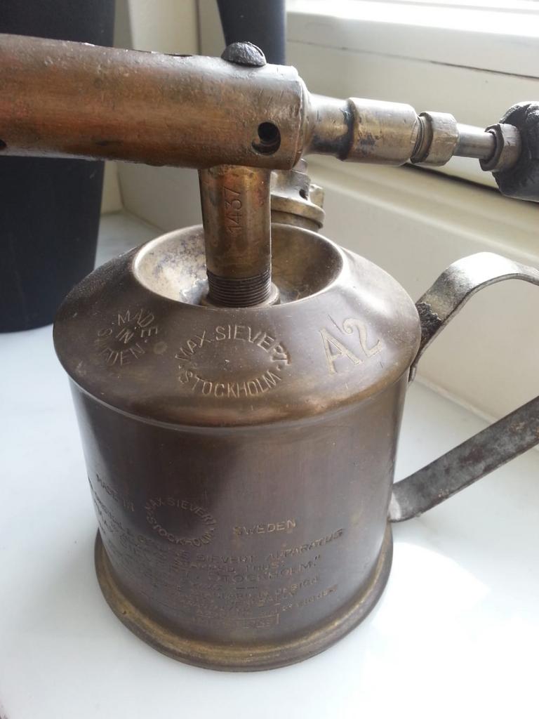 Gasbrander, deurklopper, 2 kandelaars, zie omschrijving, Ophalen of Verzenden