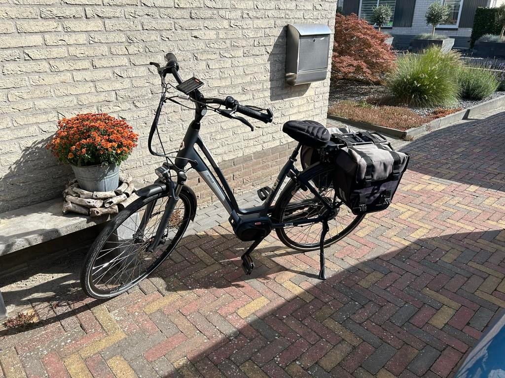 Amslod Wellington MRX-600 elektrische fiets, Gebruikt, 51 tot 55 cm, 50 km per accu of meer, Ophalen