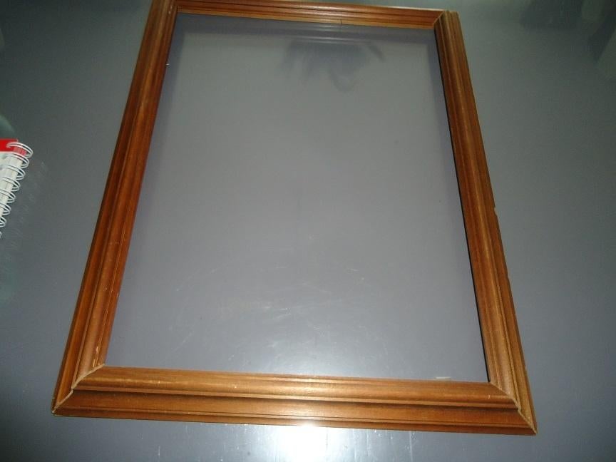 schilderijlijst 48 x 38 hout er zit geen glas voor, Huis en Inrichting, Woonaccessoires | Lijsten, Minder dan 50 cm, Ophalen of Verzenden