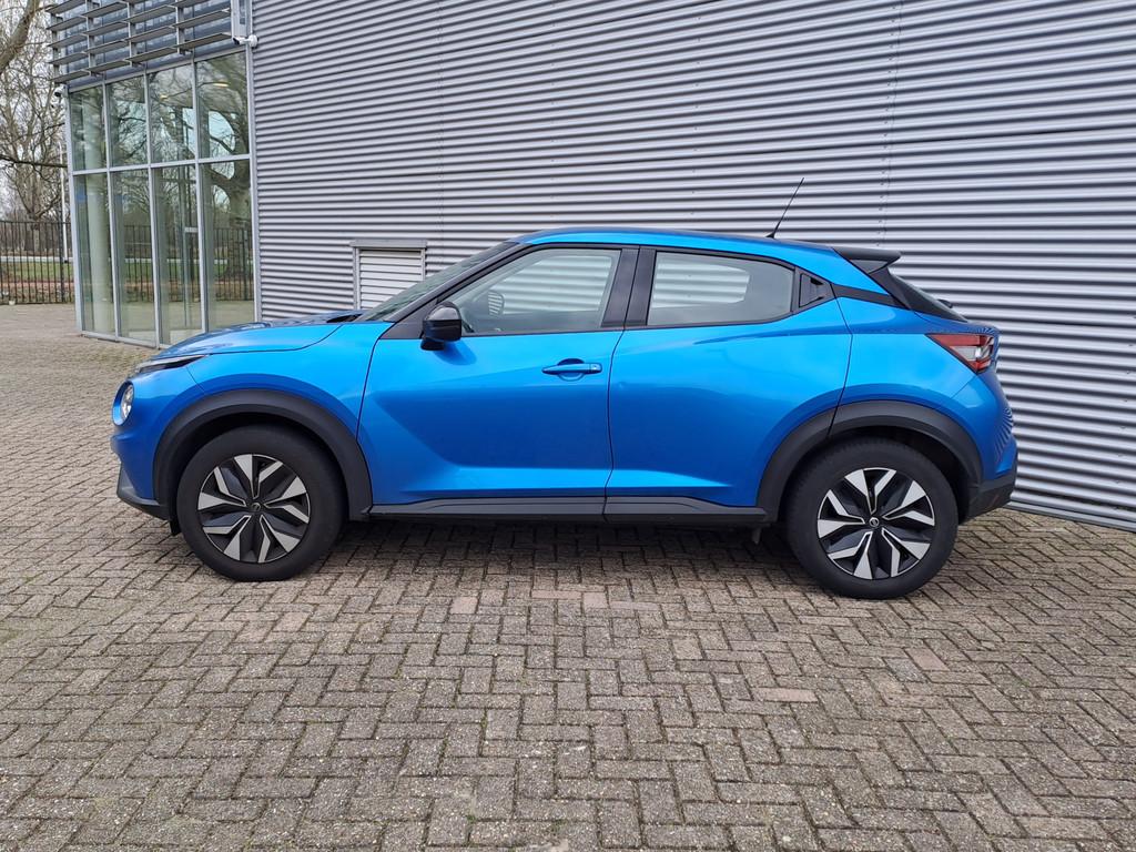 Nissan Juke 1.0 DIG-T Acenta | DAB | Apple Carplay/Android A, Voorwielaandrijving, 12 maanden, Stof, Euro 6