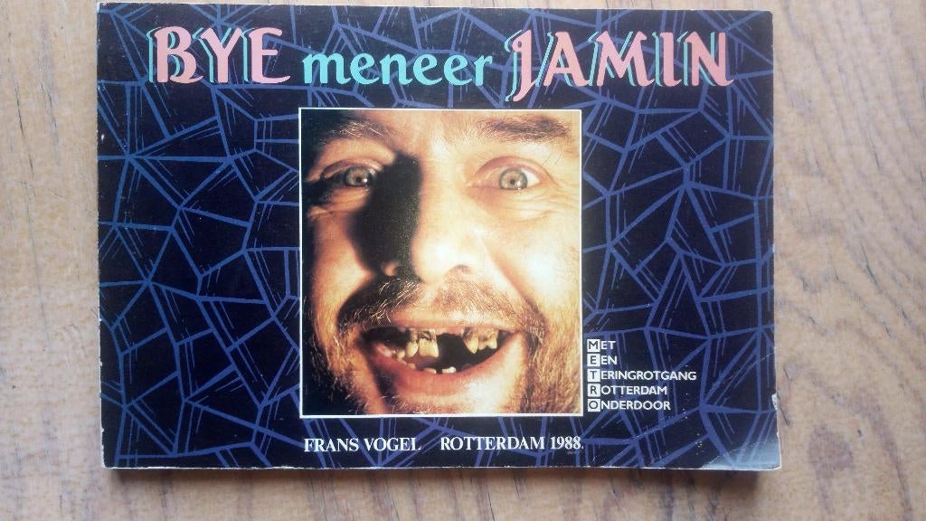 Bye meneer Jamin - Frans Vogel - Rotterdam 1988, Boeken, Gelezen, Personen, Diverse auteurs, Ophalen of Verzenden