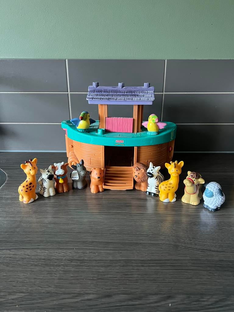 Fisher price Noah's Ark met dieren, Ophalen, Gebruikt, Jongen of Meisje