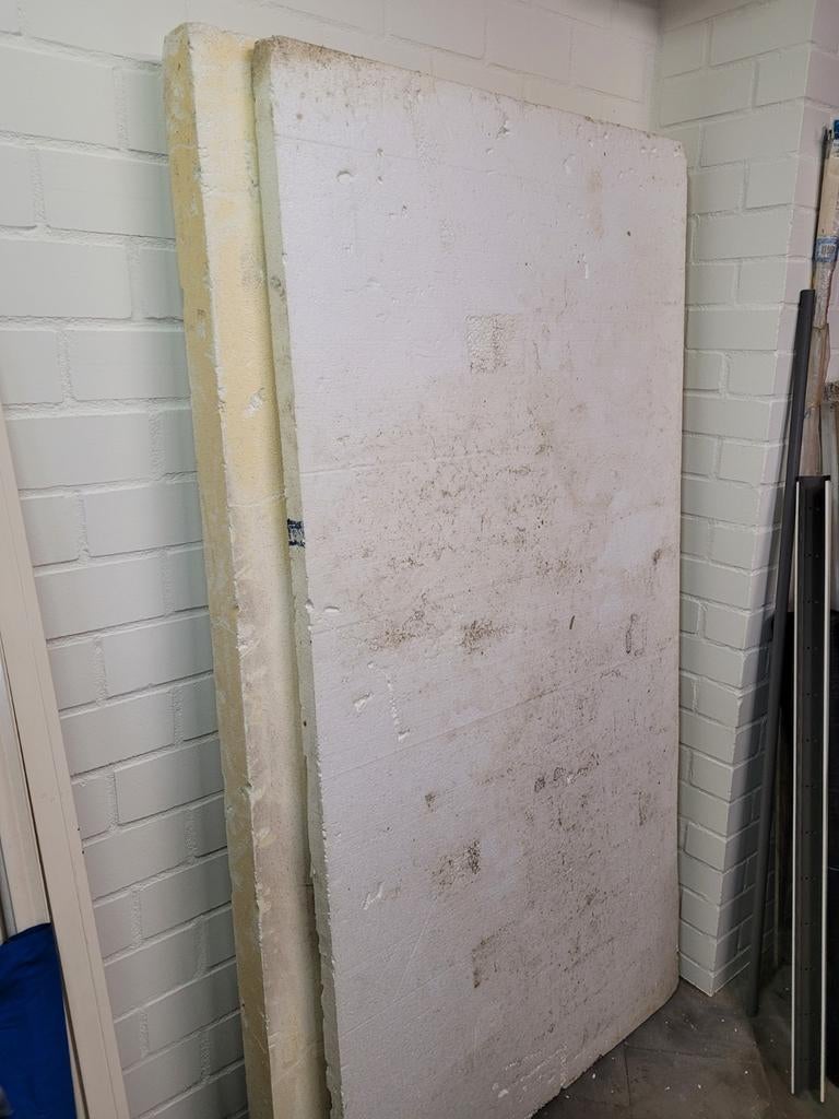 Tempex platen 2 x 1 m - 10 en 5 cm dik, Doe-het-zelf en Verbouw, Isolatie en Afdichting, Ophalen, Piepschuim (Tempex), Minder dan 5 m²