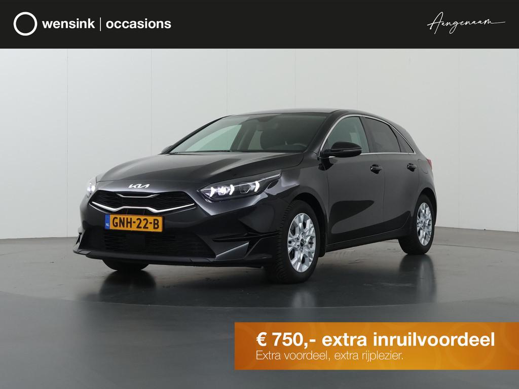 Kia Ceed 1.0 T-GDi DynamicPlusLine | Stoel/Stuurwielverwarmi, Auto's, Kia, Voorwielaandrijving, Gebruikt, Euro 6, Zwart