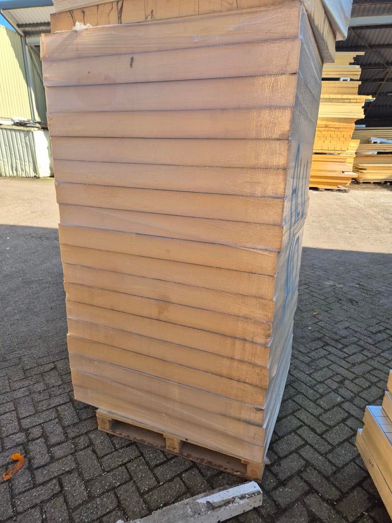 PIR isolatieplaten 110mm dubbel alu B-keus 22.8 m2, Ophalen of Verzenden, Hardschuim (Pir), 15 m² of meer, Dakisolatie