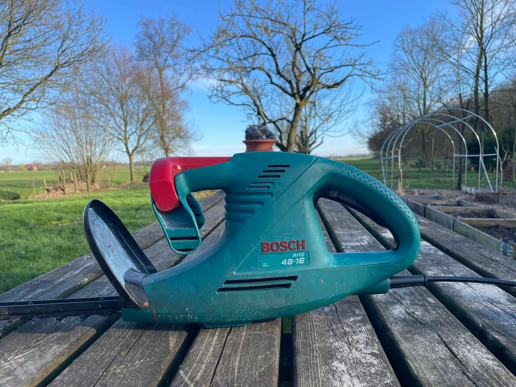 Bosch Heggenschaar 48-16 AHS elektrisch, Ophalen, Gebruikt, Elektrisch